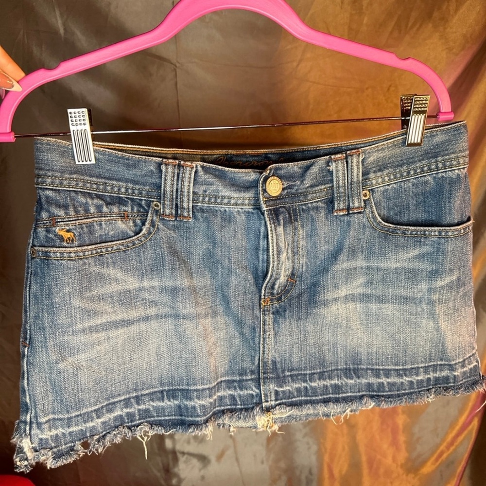 Vintage Abercrombie and fitch jean skirt